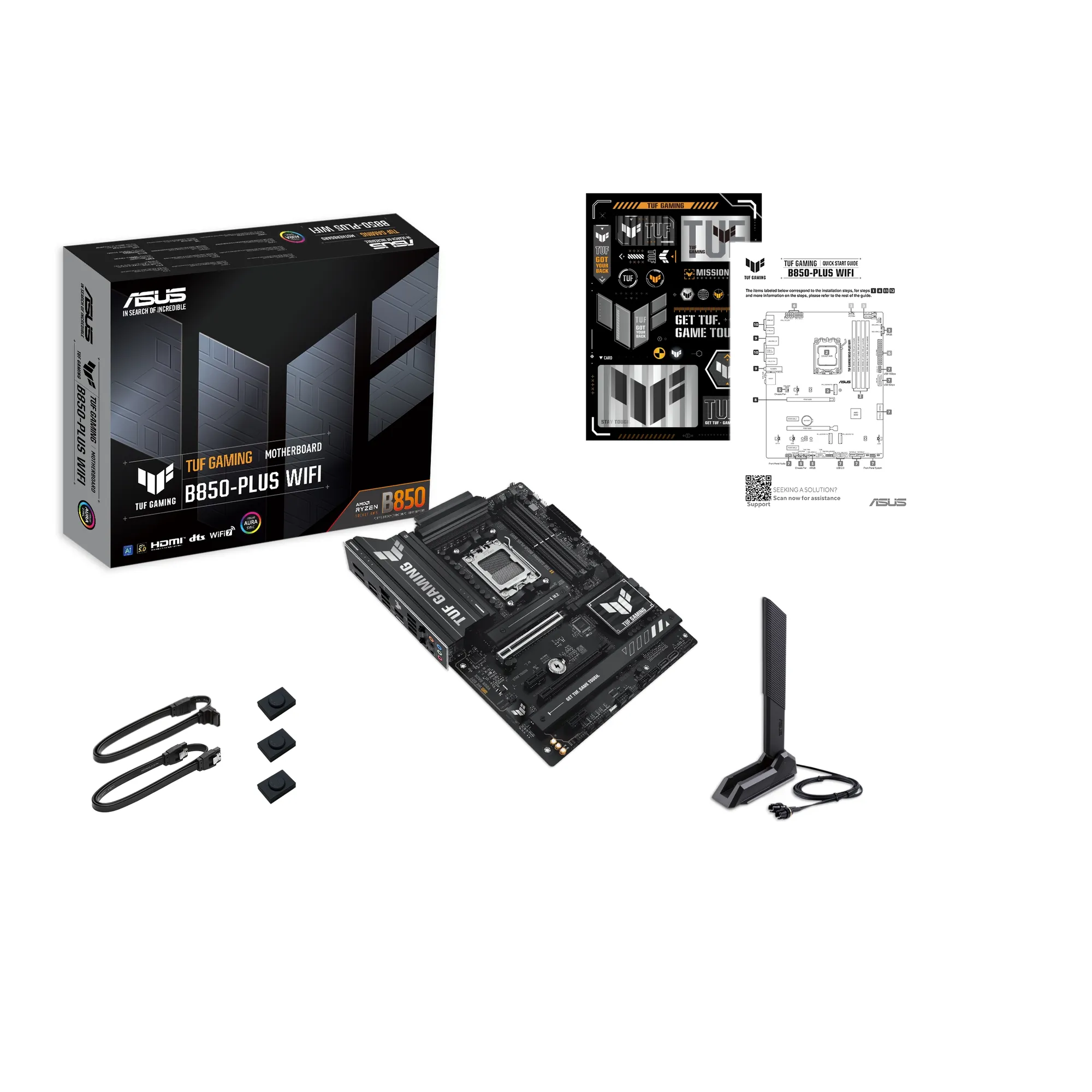 Купить Материнская плата Asus TUF GAMING B850-PLUS WIFI - фото 12