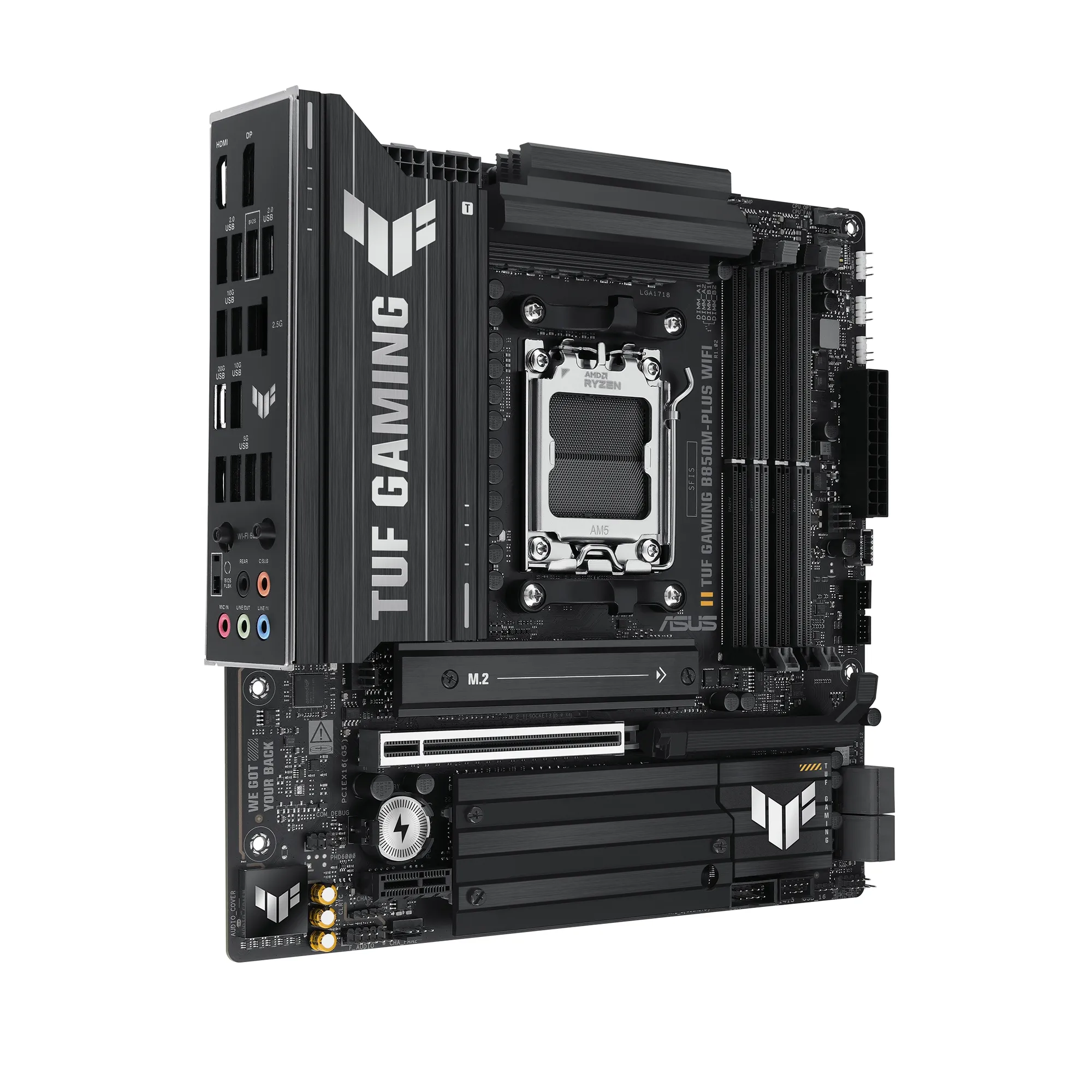 Купити Материнська плата Asus TUF GAMING B850M-PLUS WIFI - фото 2