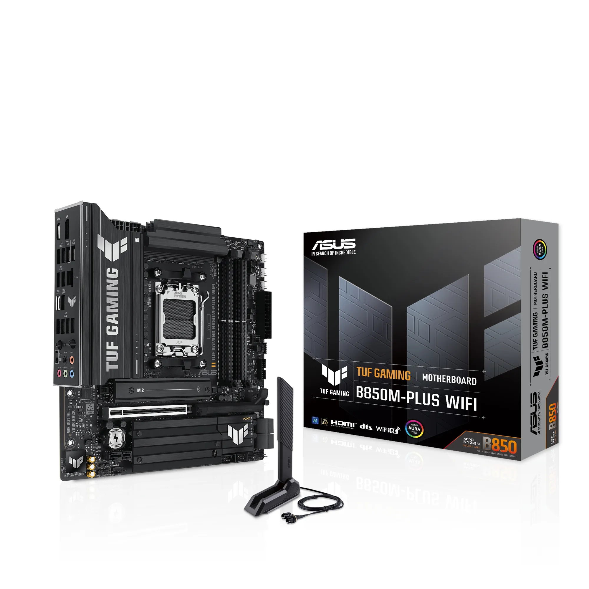 Купити Материнська плата Asus TUF GAMING B850M-PLUS WIFI - фото 8