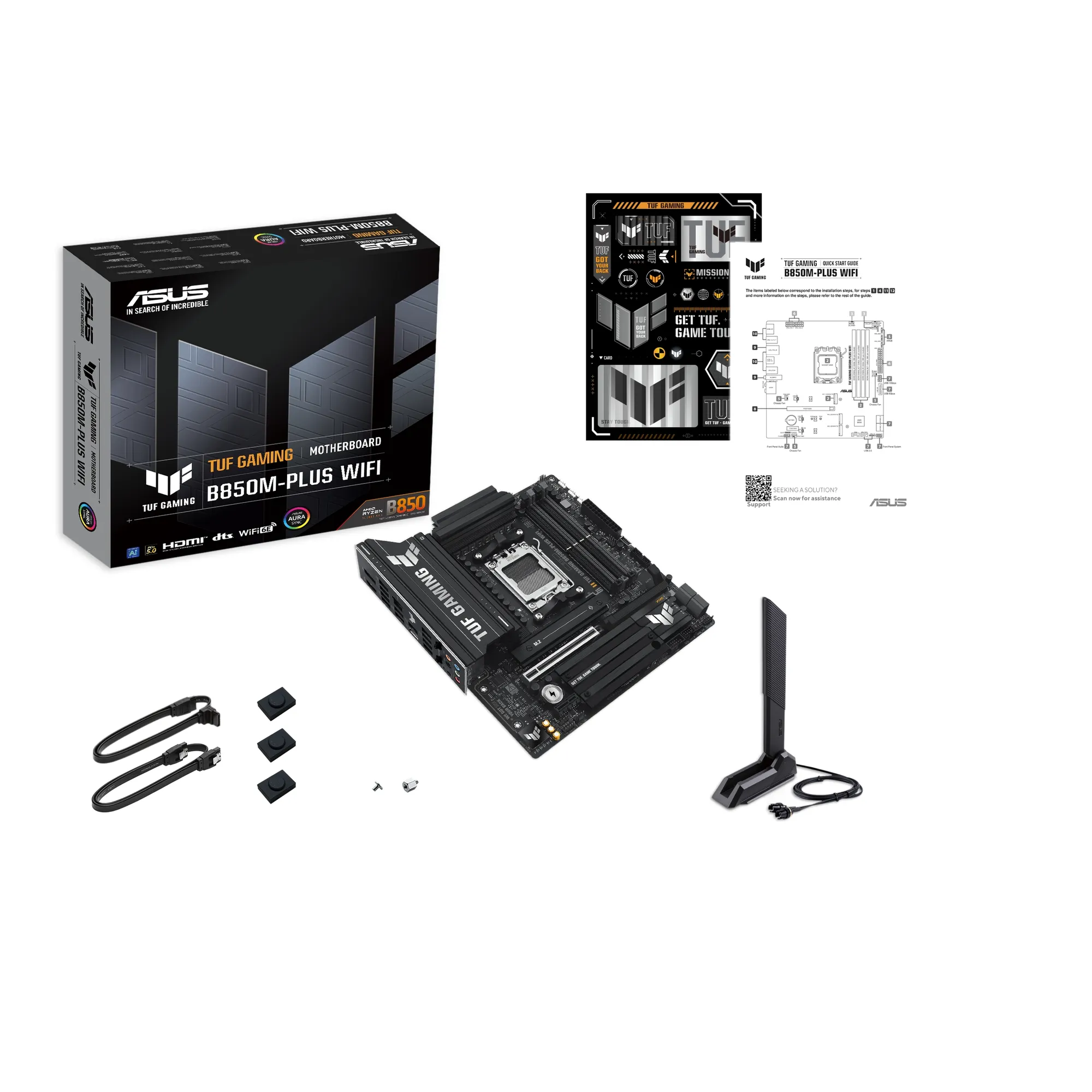 Купити Материнська плата Asus TUF GAMING B850M-PLUS WIFI - фото 9