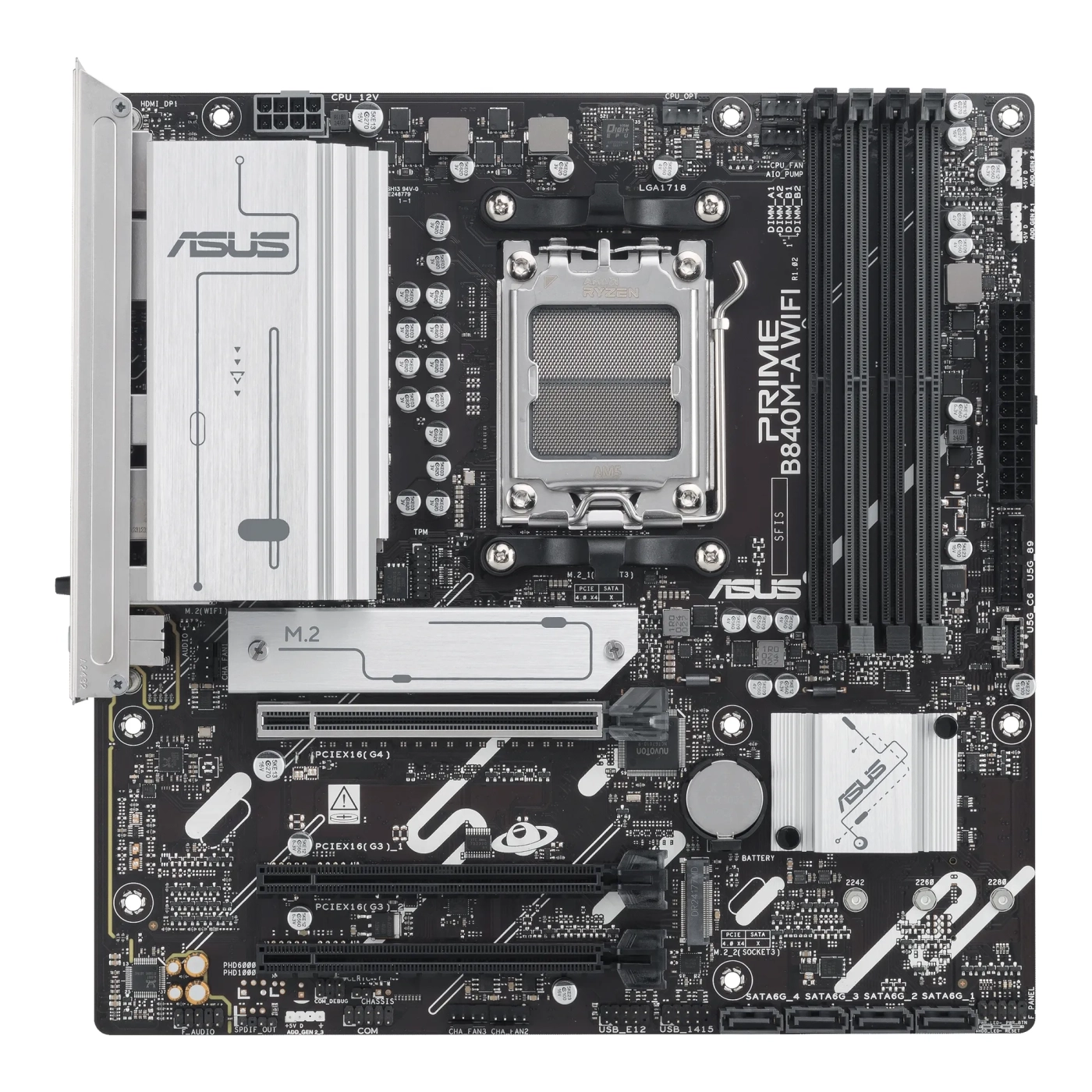 Купити Материнська плата Asus PRIME B840M-A WIFI - фото 1
