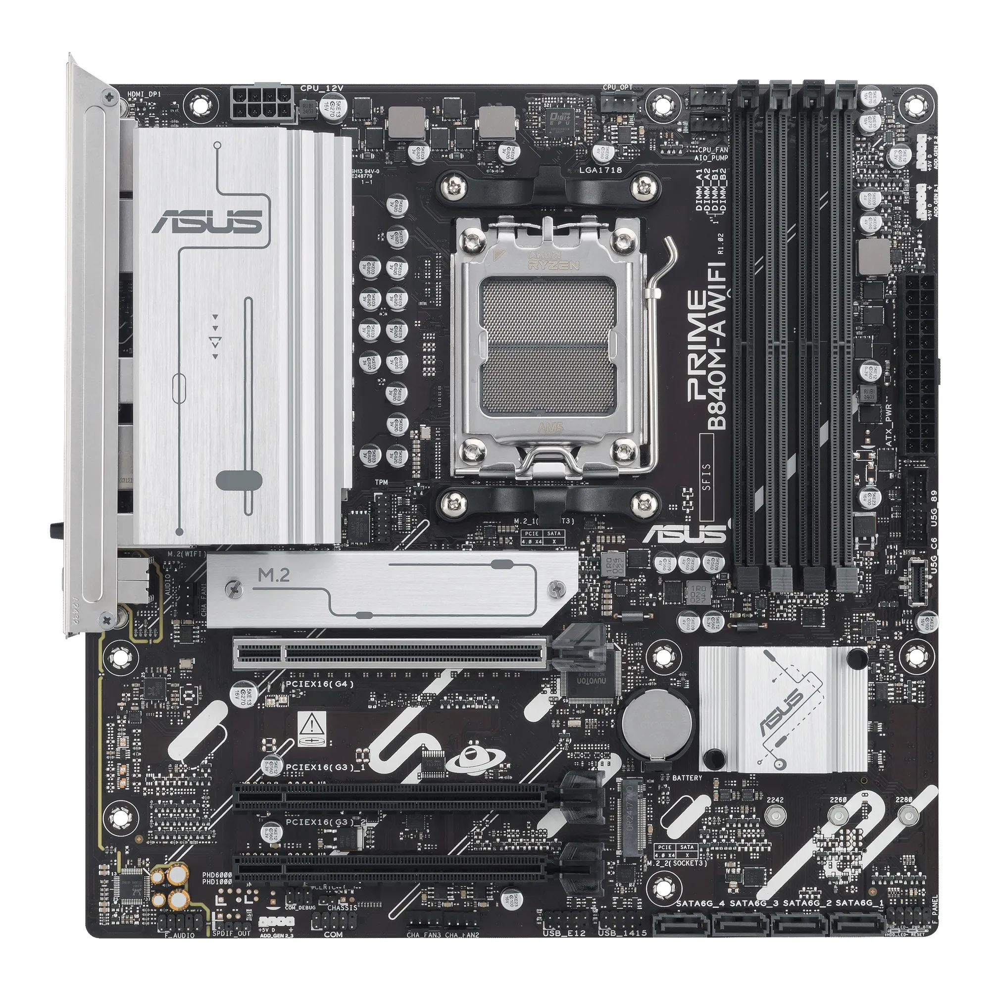 Купити Материнська плата Asus PRIME B840M-A WIFI - фото 1