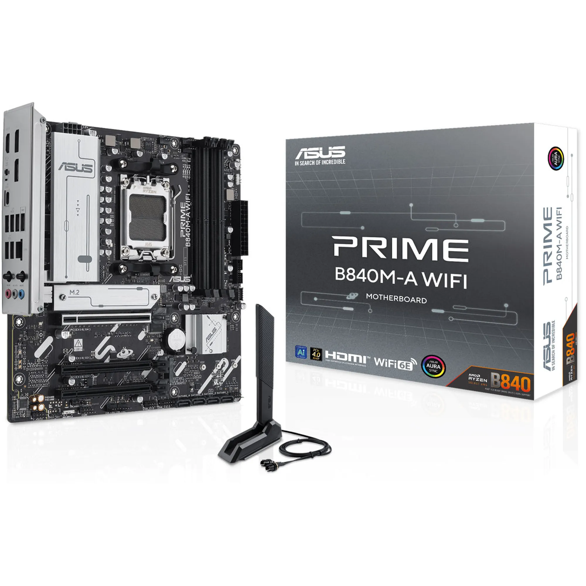 Купить Материнская плата Asus PRIME B840M-A WIFI - фото 1