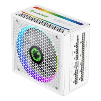 Купити Блок живлення Gamemax RGB1050 PRO WH (ATX3.0/3.1 PCI5.0/5.1) 1050W 80+ Gold - фото 1