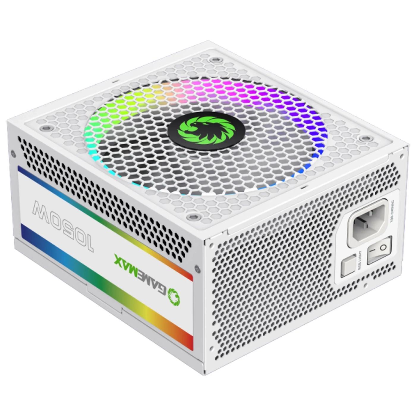 Купить Блок питания Gamemax RGB1050 PRO WH (ATX3.0/3.1 PCI5.0/5.1) 1050W 80+ Gold - фото 2