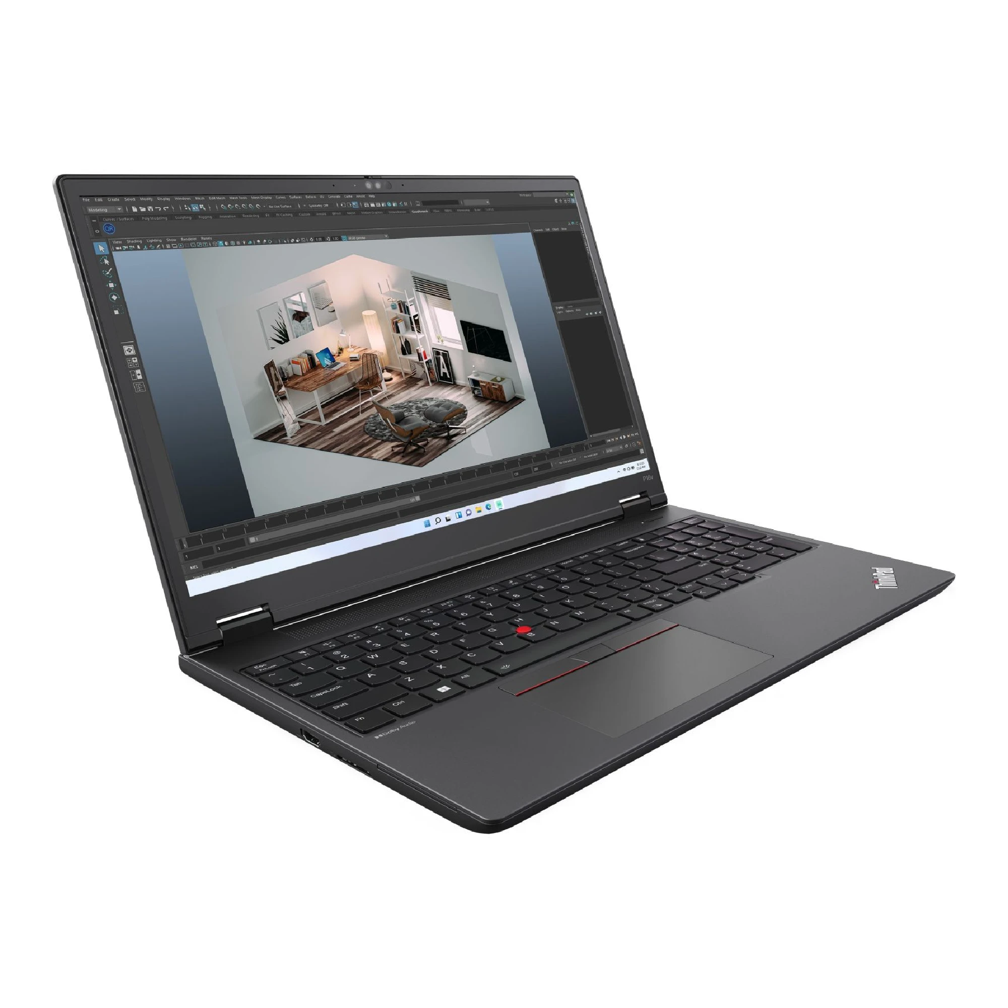 Купити Ноутбук Lenovo ThinkPad P16v AMD G1 (21FFS02H3N) - фото 2