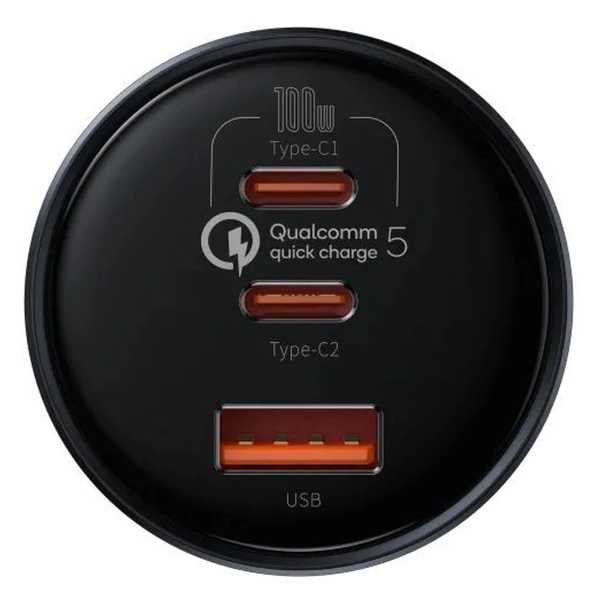 Купить АЗП Baseus Qualcomm Quick Charge 5 Multi-port 160W (TZCCZM-0G) - фото 4