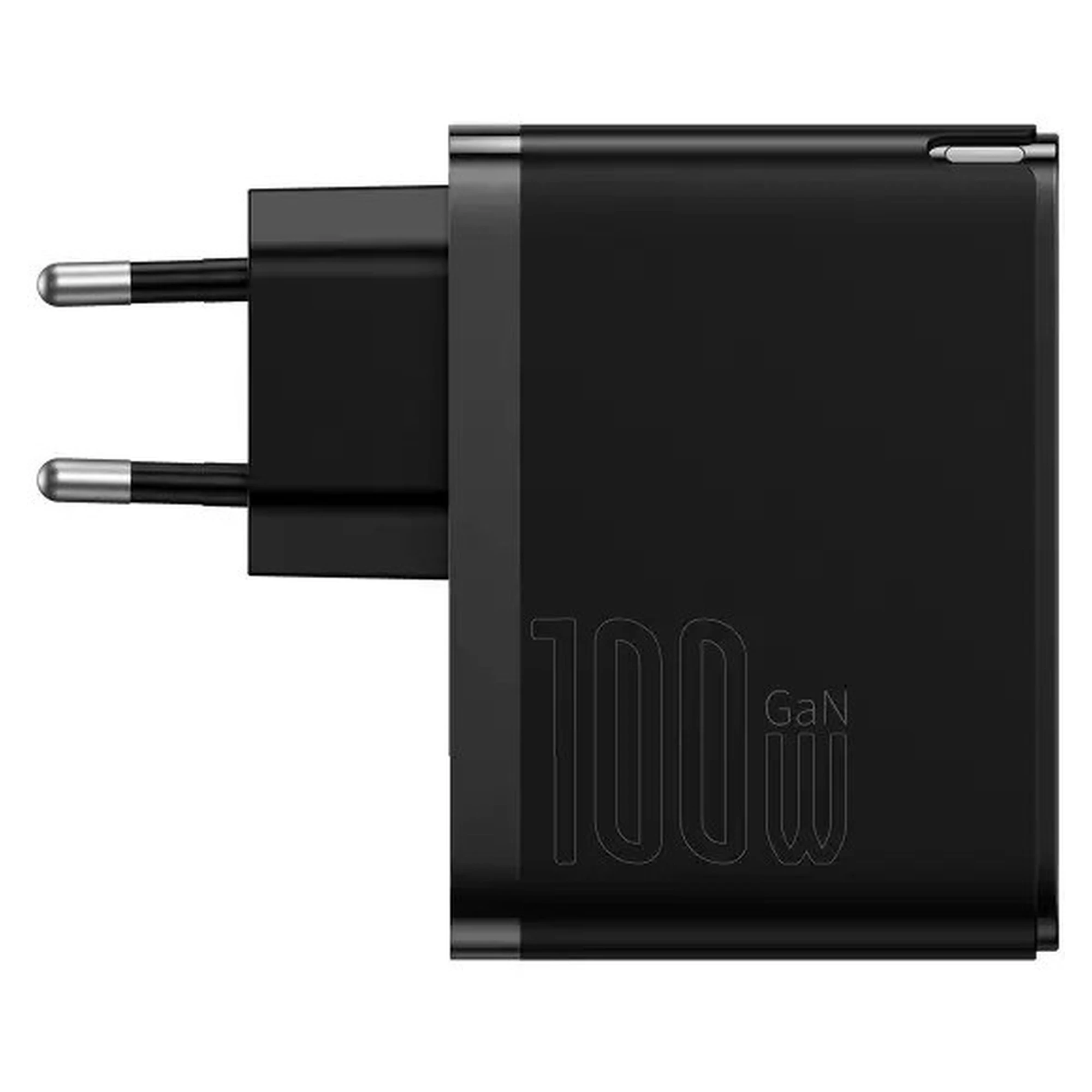 Купить Зарядное устройство Baseus GaN3 Pro Fast Charger C+U 100W Black (CCGP090201) - фото 3