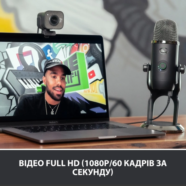 Купить Веб-камера Logitech StreamCam Graphite - фото 2
