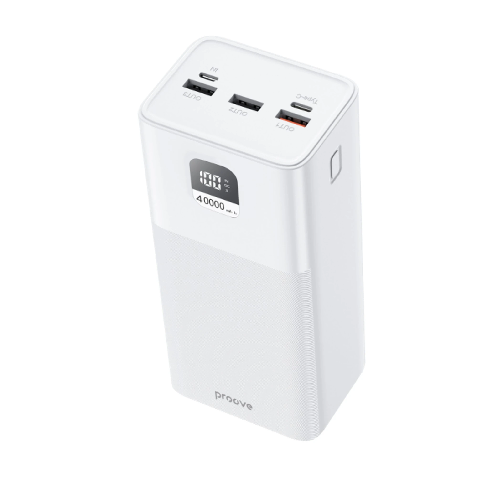 Купити Павербанк УМБ Proove Giant 40000mAh 100W White (PBGI99320002) - фото 1