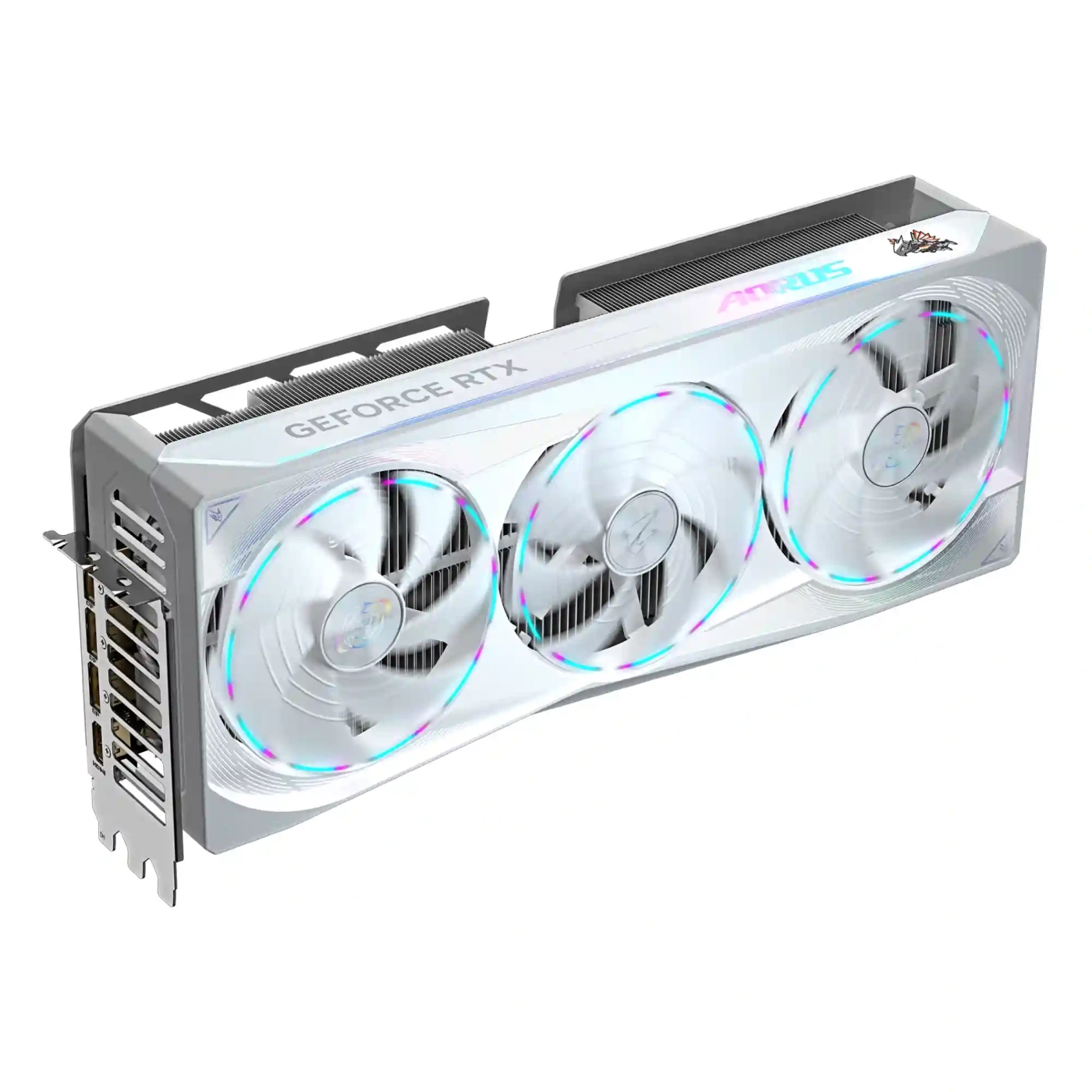Купить Видеокарта Gigabyte GeForce RTX 5080 AORUS MASTER ICE 16G (GV-N5080AORUSM ICE-16GD) - фото 2