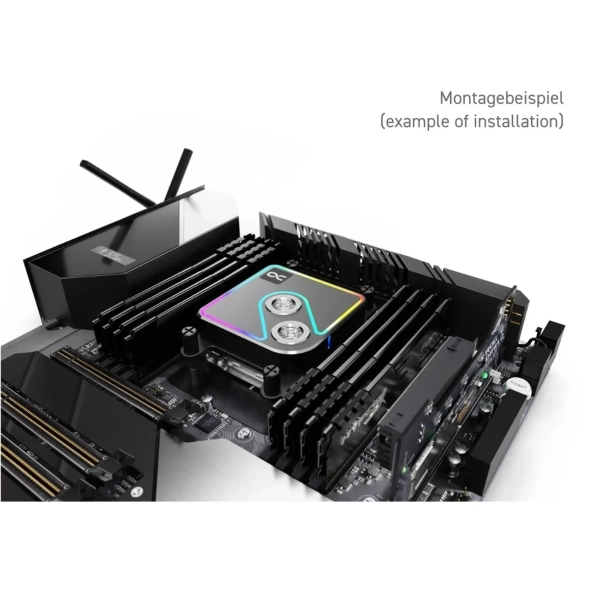 Купить Водоблок Alphacool Core 1 Aurora Black (13446) - фото 8