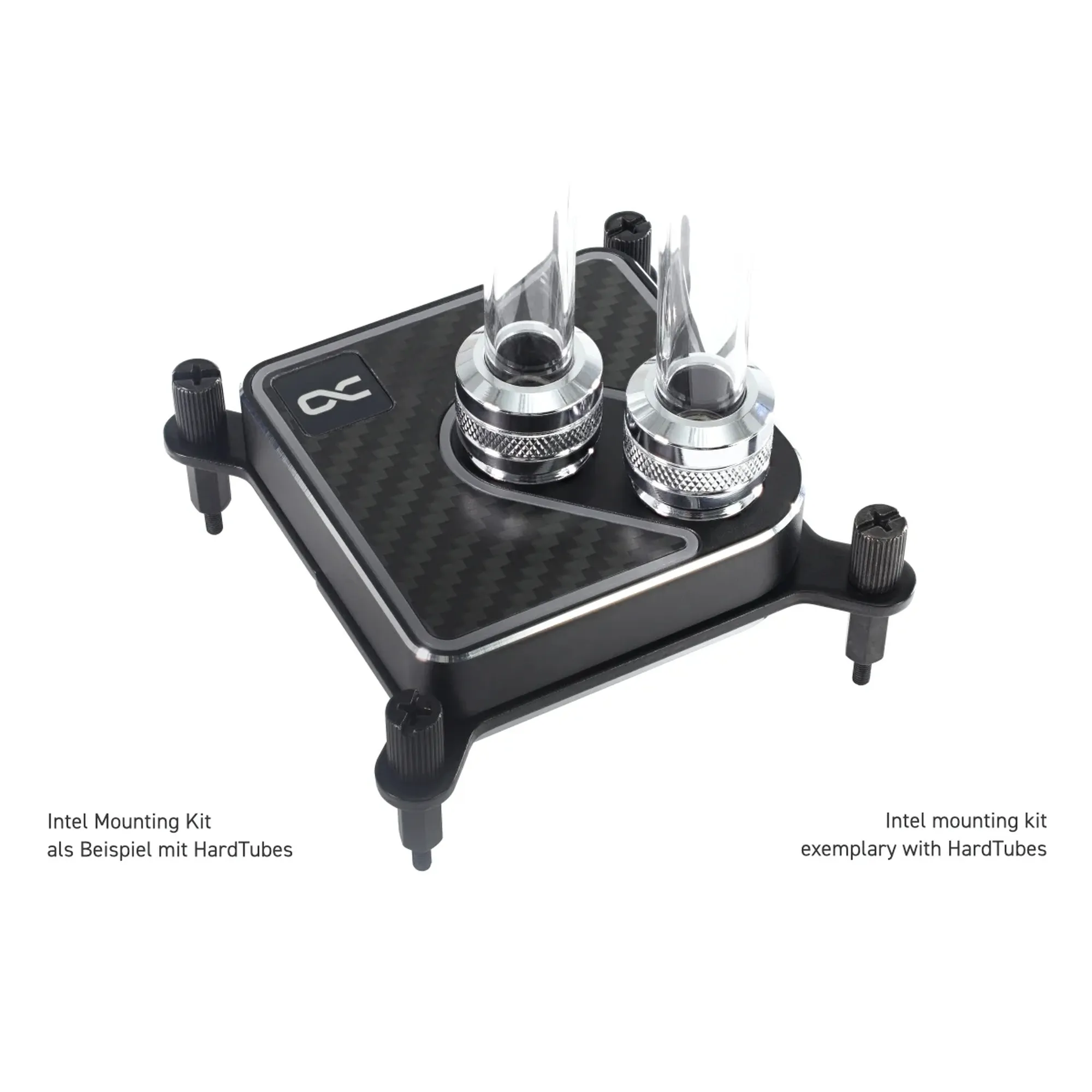 Купити Водоблок Alphacool Core 1 Aurora Carbon (13769) - фото 3