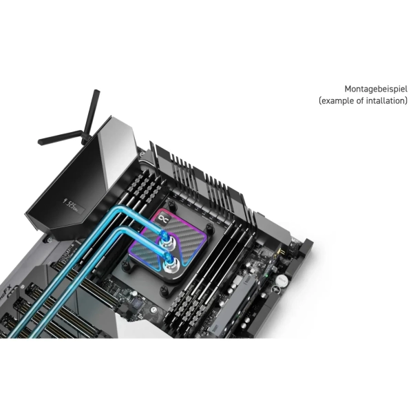 Купити Водоблок Alphacool Core 1 Aurora Carbon (13769) - фото 8