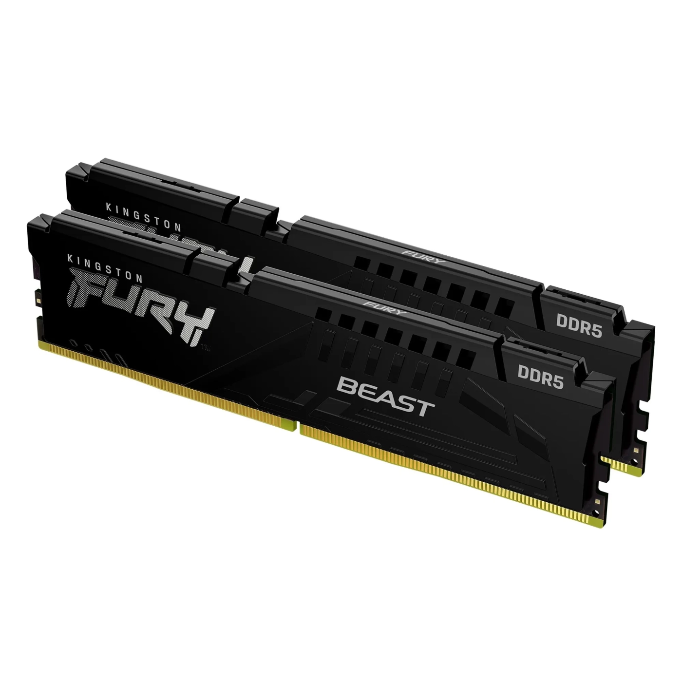 Купить Модуль памяти Kingston FURY Beast Black DDR5-6000 32Gb (2x16GB) (KF560C36BBE2K2-32) - фото 1
