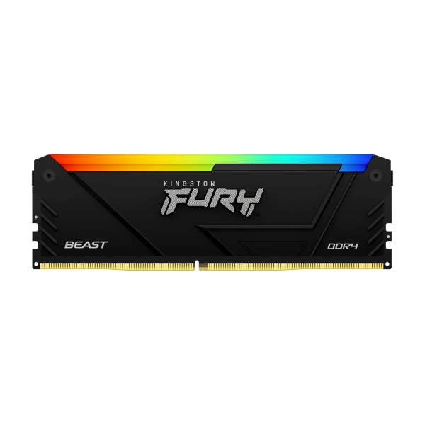 Купити Модуль пам'яті Kingston FURY Beast Black RGB DDR4-2666 32GB (2x16GB) (KF426C16BB12AK2/32) - фото 2