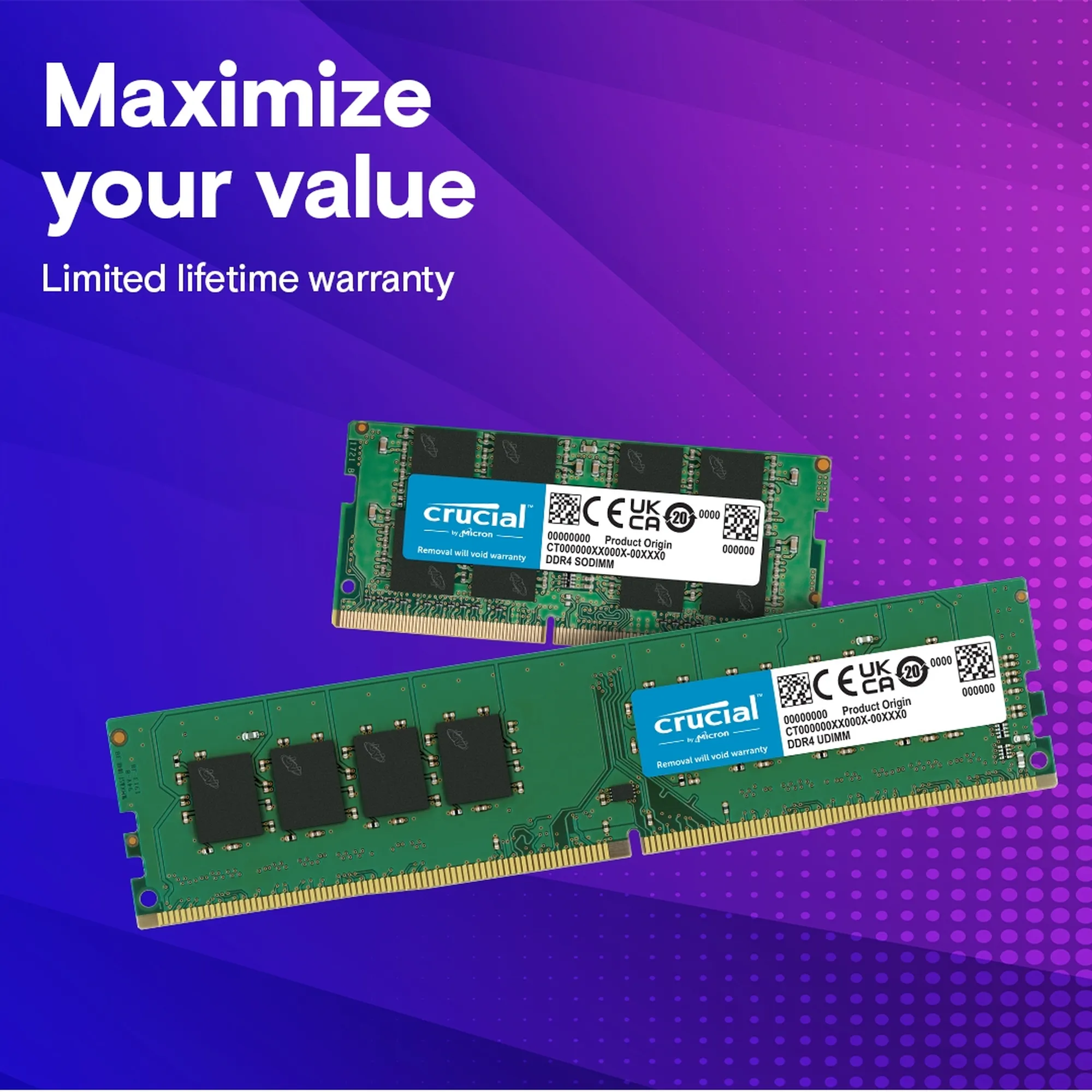 Купить Модуль памяти Micron Crucial DDR4-2666 4GB (CT4G4DFS8266) - фото 5