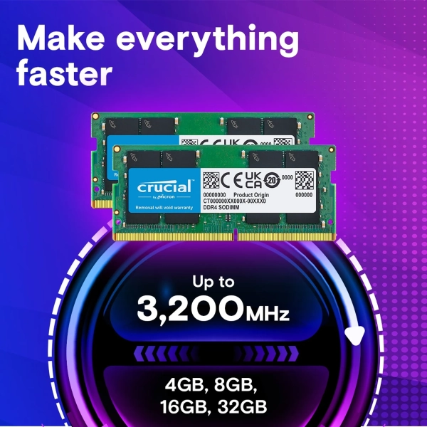 Купить Модуль памяти Micron Crucial DDR4-2666 4GB (CT4G4DFS8266) - фото 6