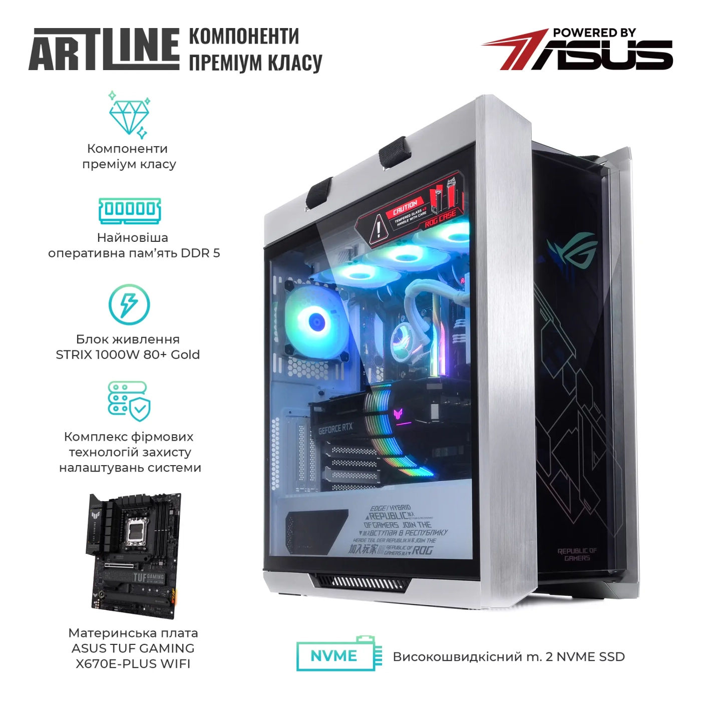 Купить Компьютер ARTLINE Overlord STRIX Windows 11 Pro (STRIXv162Win) - фото 3