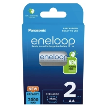 Купити Акумулятор Panasonic Eneloop NI-MH AA 2000 мАг, 2 шт. (BK-3MCDE/2BE) - фото 3