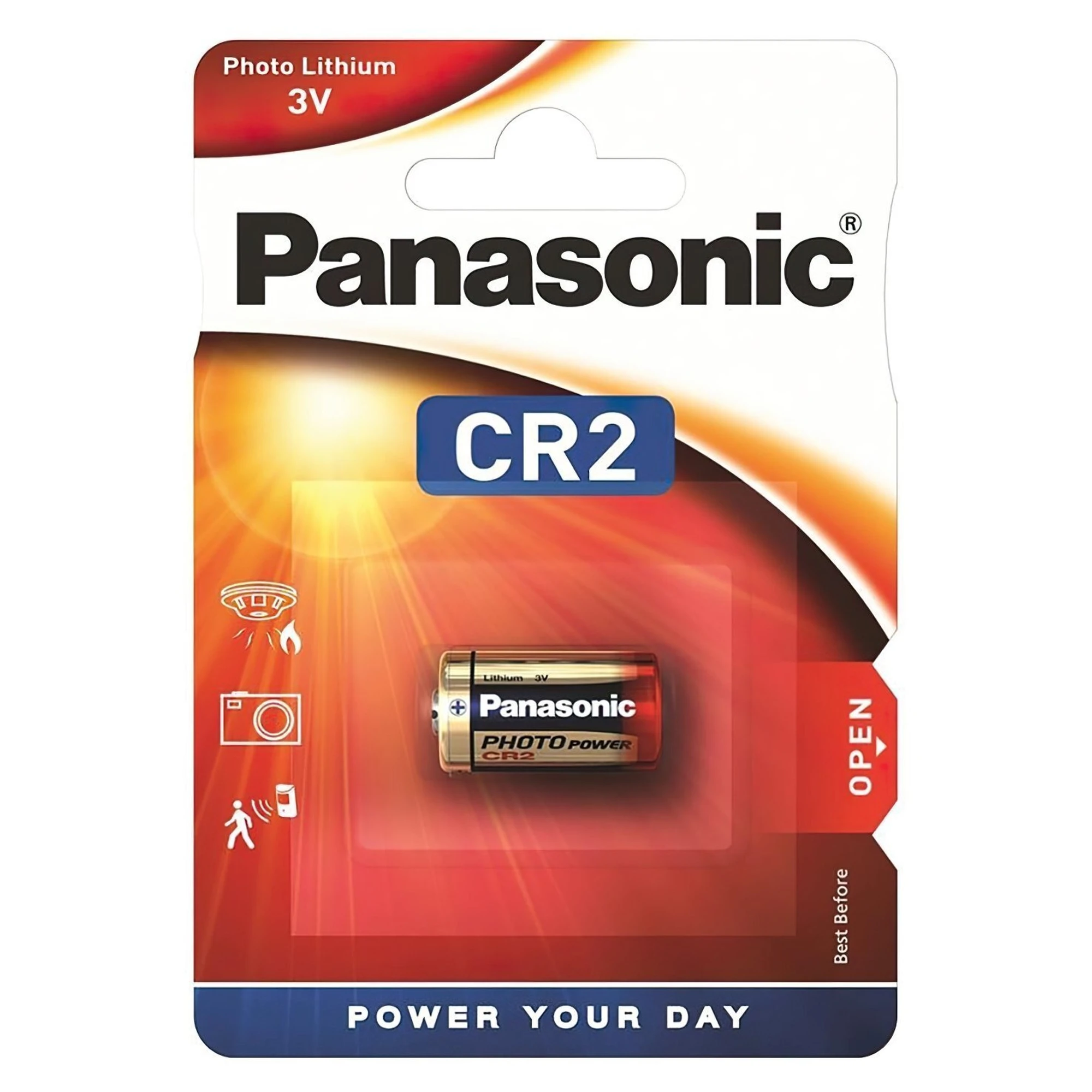 Купити Батарейка Panasonic LITHIUM CR2L, 1 шт. (CR-2L/1BP) - фото 1