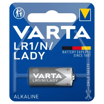 Купить Батарейка VARTA ALKALINE LR1(910А, MN9100), 1 шт. (04001101401) - фото 1