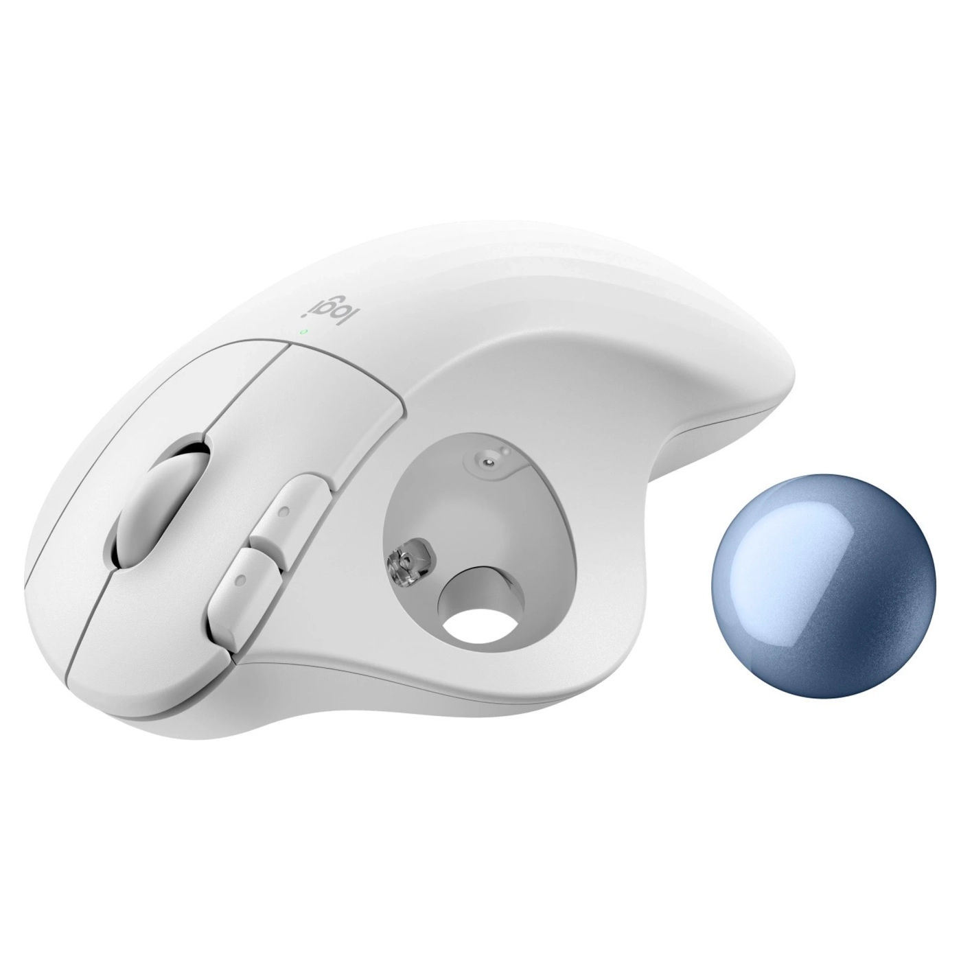Купити Миша Logitech Ergo M575S Wireless Trackball Off-white (910-007030) - фото 5