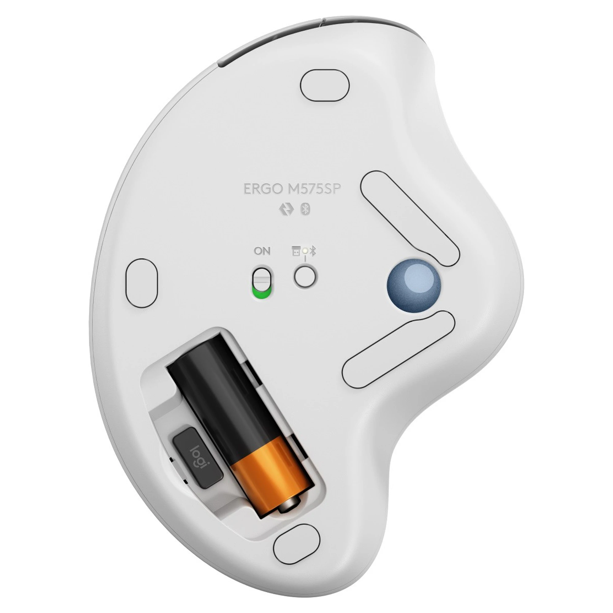 Купити Миша Logitech Ergo M575S Wireless Trackball Off-white (910-007030) - фото 7