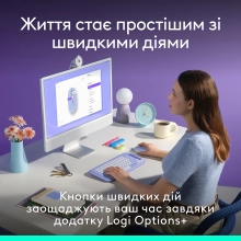 Купить Мышь Logitech POP Mouse With Emoji Bluetooth Lilac (910-007414) - фото 8