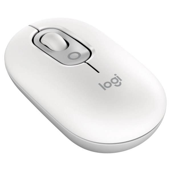 Купити Миша Logitech POP Mouse With Emoji Bluetooth Off-White (910-007411) - фото 2