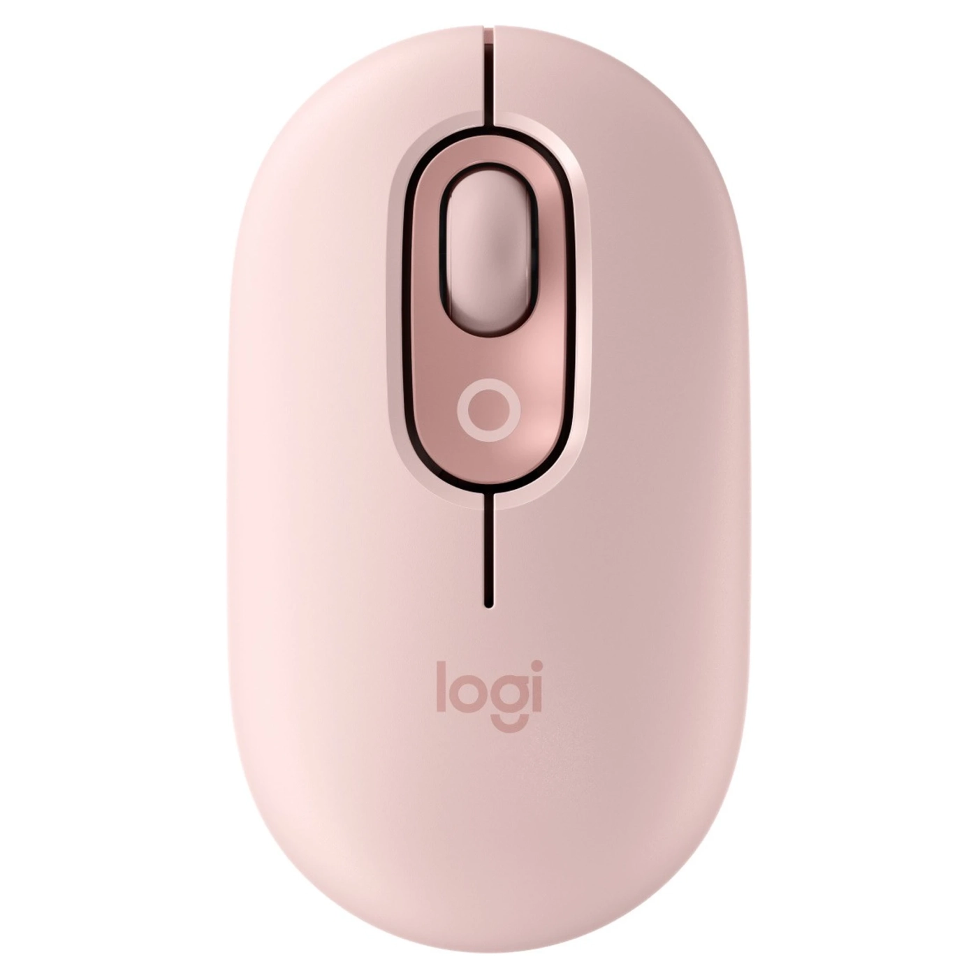 Купить Мышь Logitech POP Mouse With Emoji Bluetooth Rose (910-007413) - фото 1