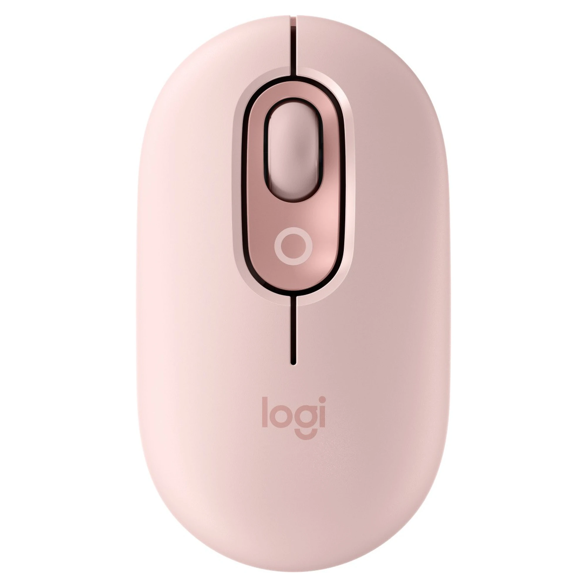 Купить Мышь Logitech POP Mouse With Emoji Bluetooth Rose (910-007413) - фото 1