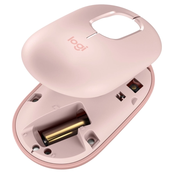Купить Мышь Logitech POP Mouse With Emoji Bluetooth Rose (910-007413) - фото 5