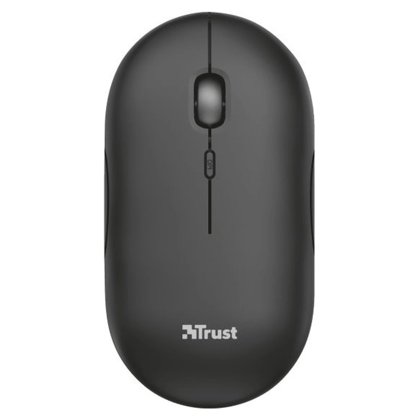 Купить Мышь Trust Puck Wireless/Bluetooth Silent Black (24059) - фото 1