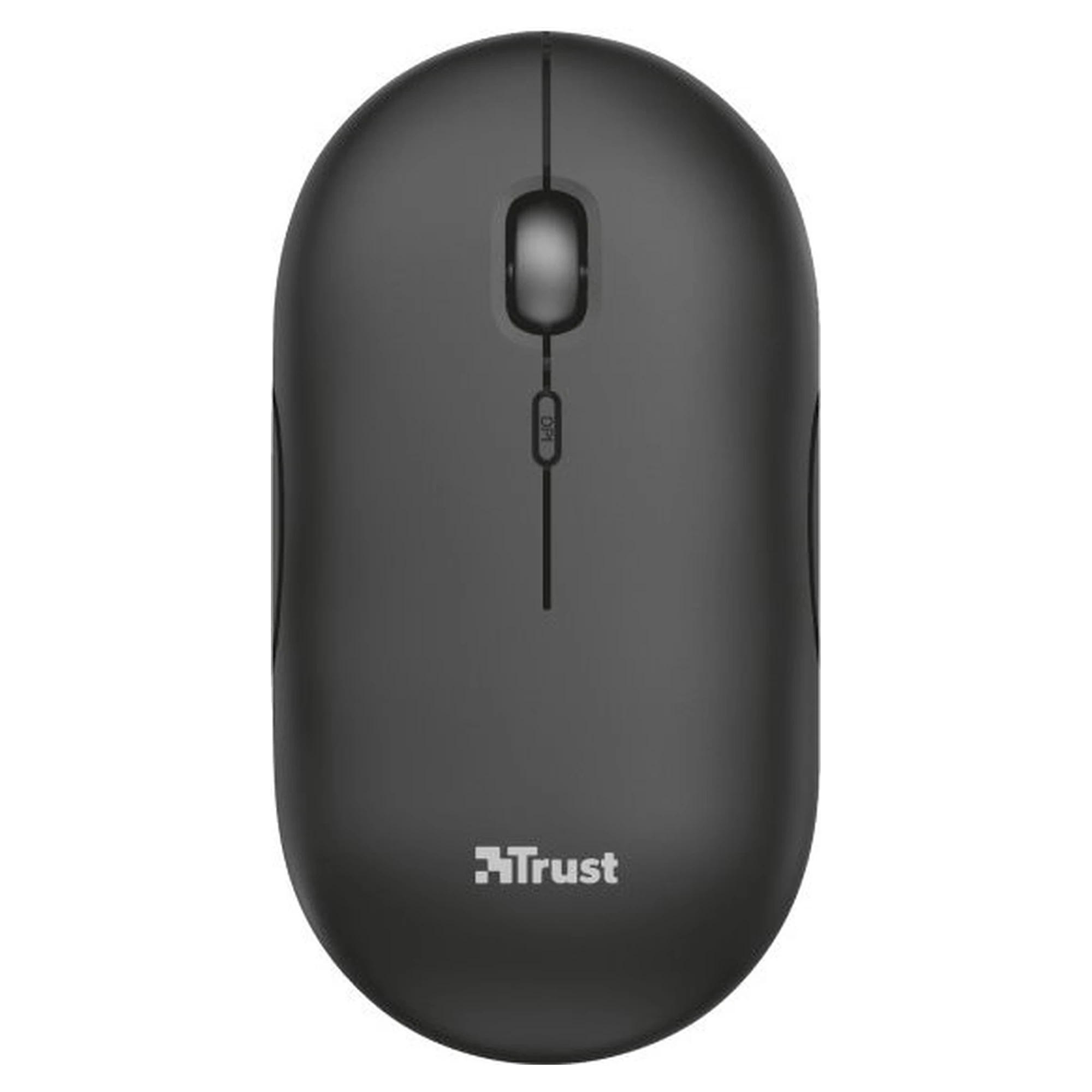 Купить Мышь Trust Puck Wireless/Bluetooth Silent Black (24059) - фото 1