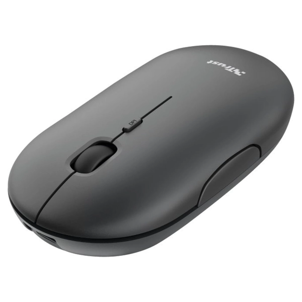 Купить Мышь Trust Puck Wireless/Bluetooth Silent Black (24059) - фото 2