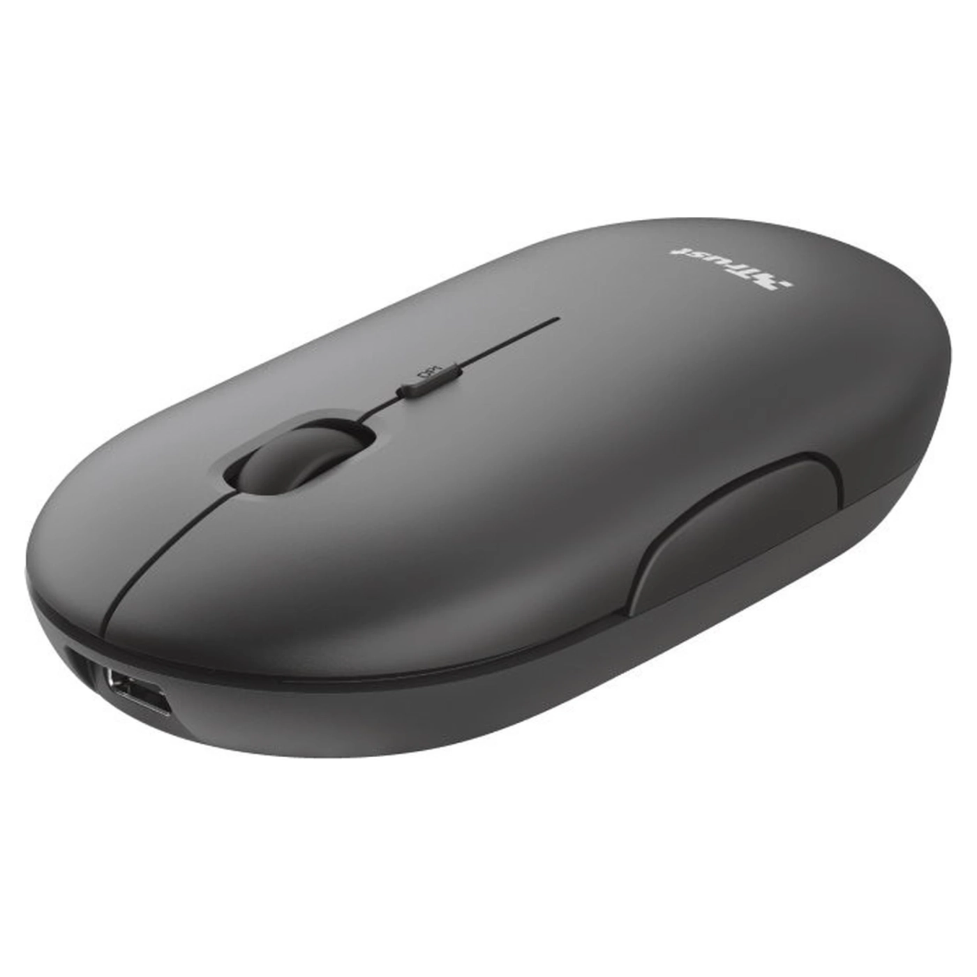 Купить Мышь Trust Puck Wireless/Bluetooth Silent Black (24059) - фото 3