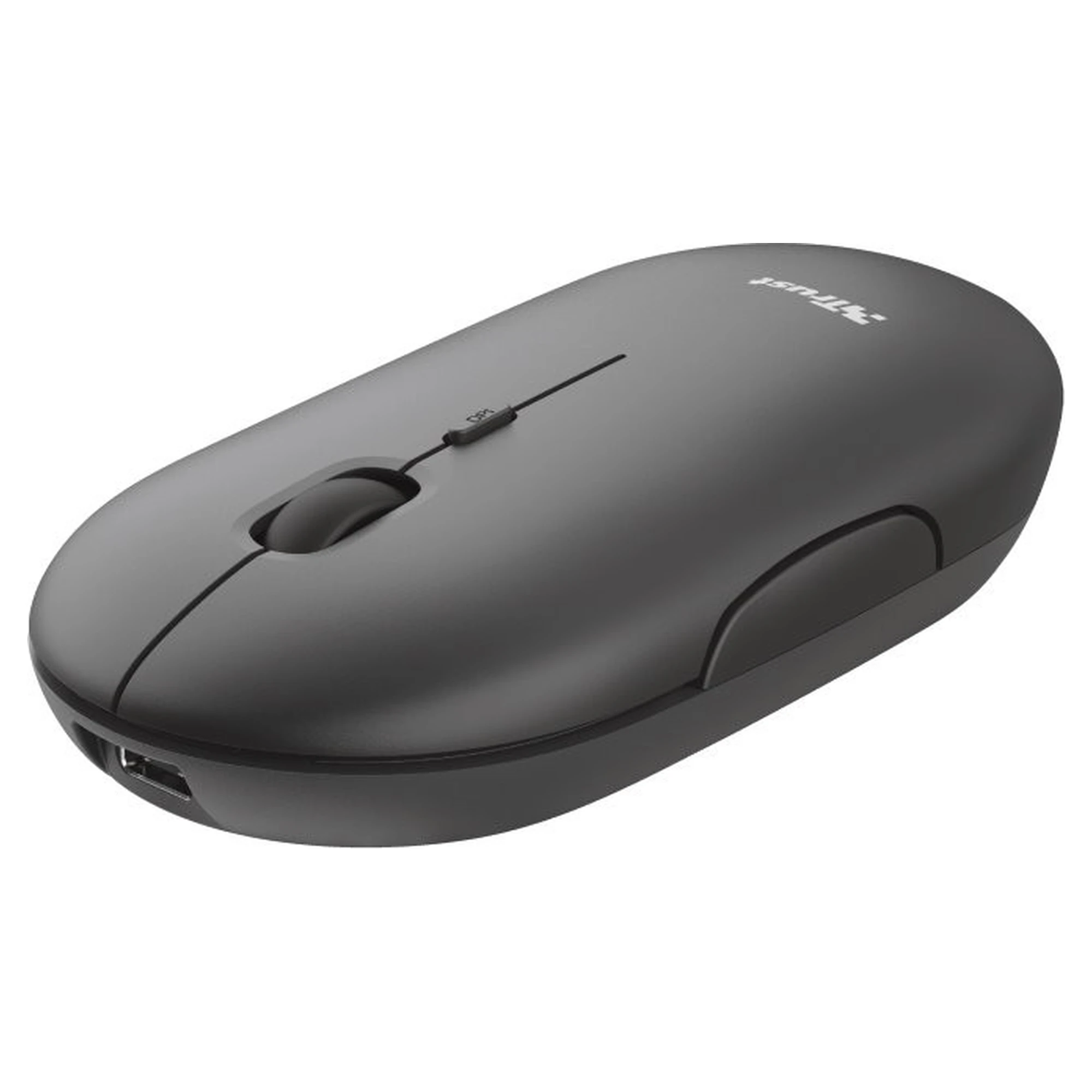 Купить Мышь Trust Puck Wireless/Bluetooth Silent Black (24059) - фото 3