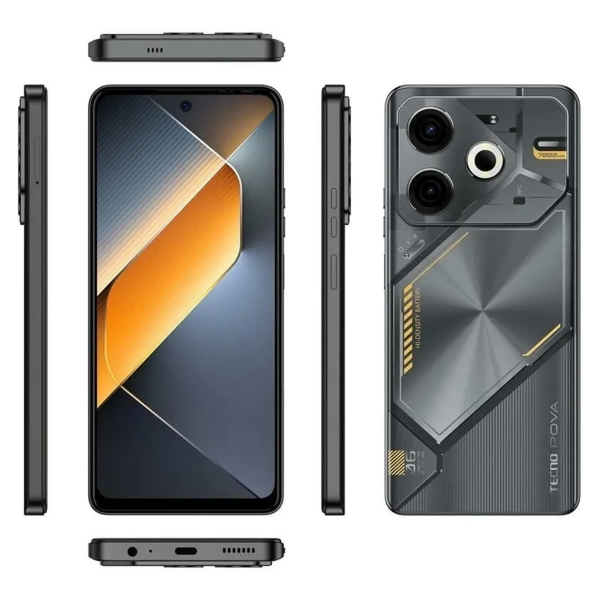 Купити Смартфон Tecno Pova 6 Neo (LI6) 8/256GB (4894947021022) Speed Black - фото 8