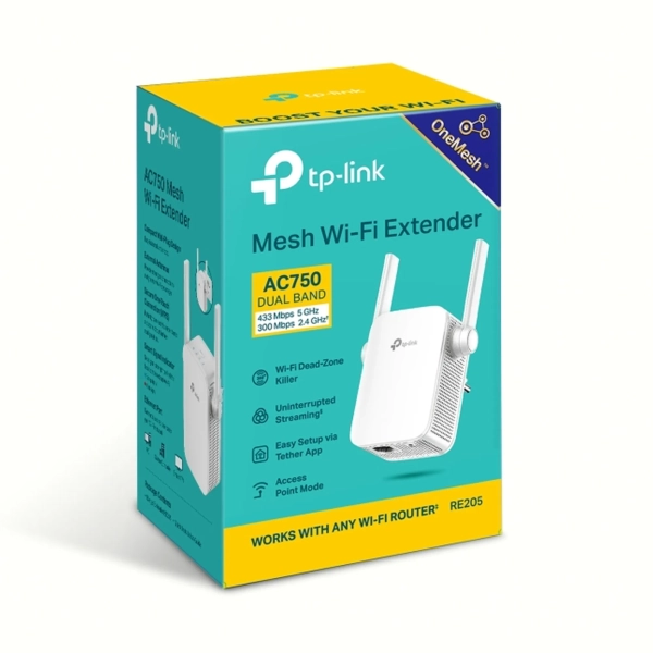Купить Ретранслятор TP-LINK AC750 RE205 - фото 4