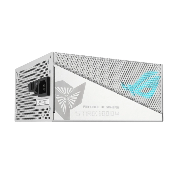 Купить Блок питания Asus ROG Strix 1000W Gold Aura White Edition (ROG-STRIX-1000G-AURA-WHITE) - фото 3
