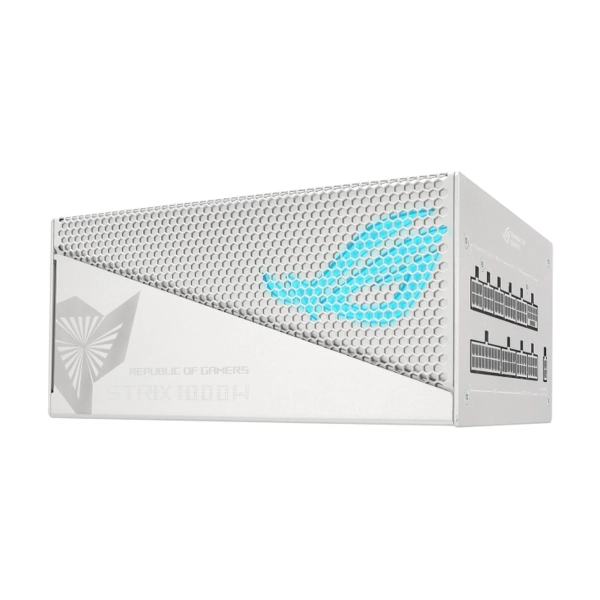Купить Блок питания Asus ROG Strix 1000W Gold Aura White Edition (ROG-STRIX-1000G-AURA-WHITE) - фото 5