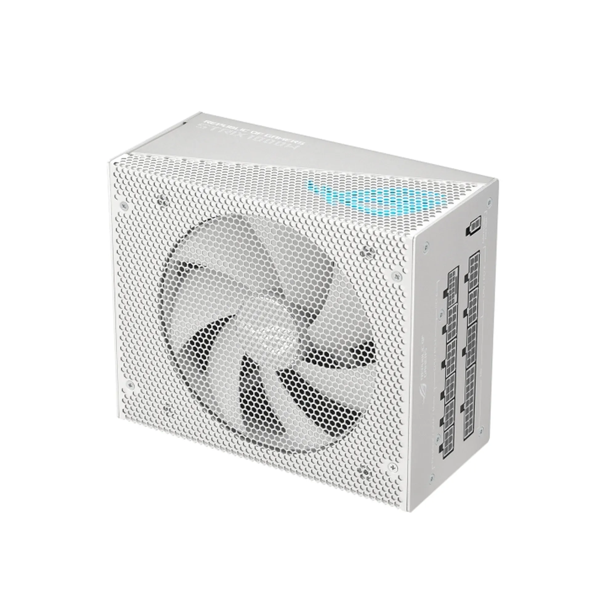 Купить Блок питания Asus ROG Strix 1000W Gold Aura White Edition (ROG-STRIX-1000G-AURA-WHITE) - фото 7