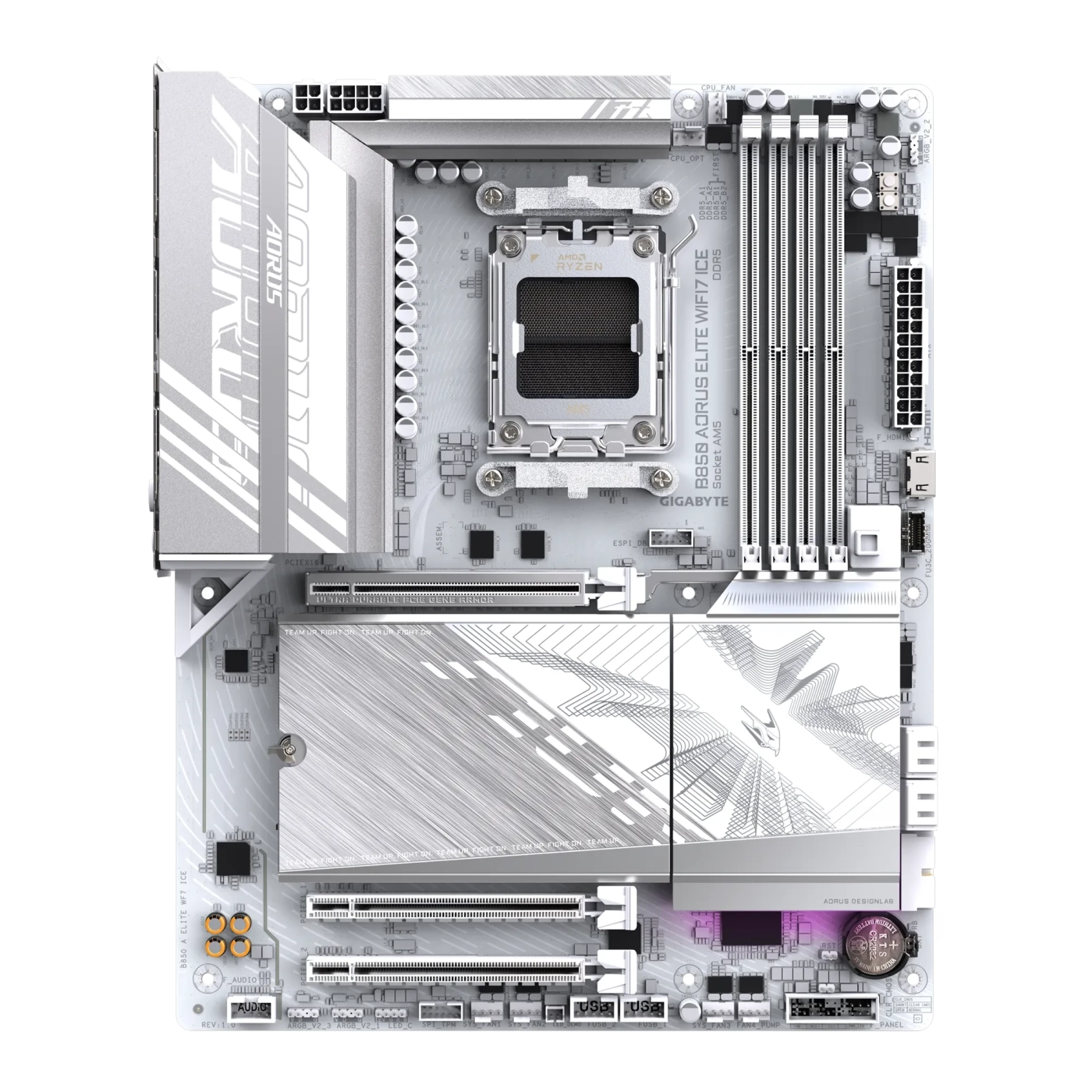 Купить Материнская плата GIGABYTE B850 A ELITE WF7 ICE - фото 3