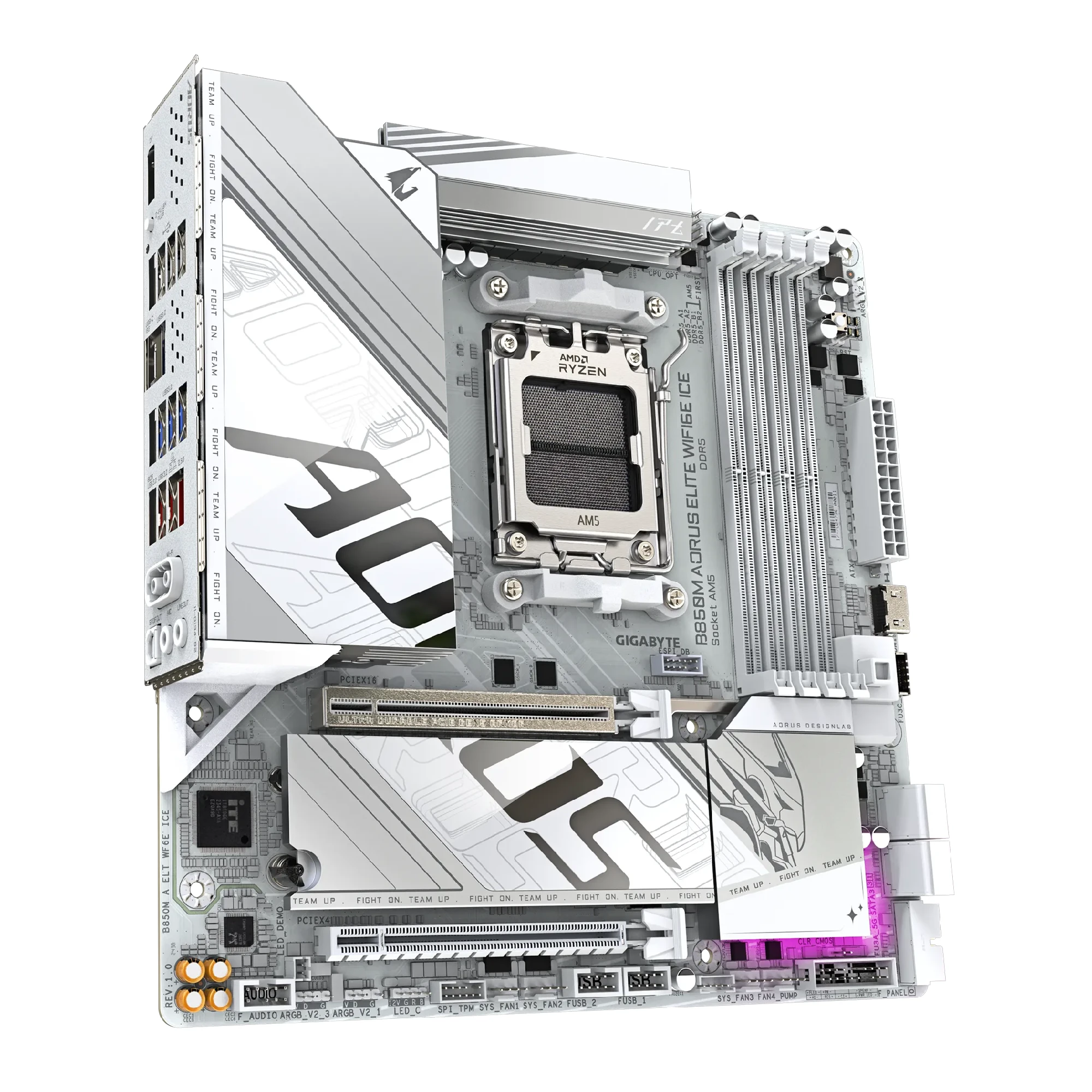 Купити Материнська плата GIGABYTE B850M A ELT WF6E ICE - фото 1