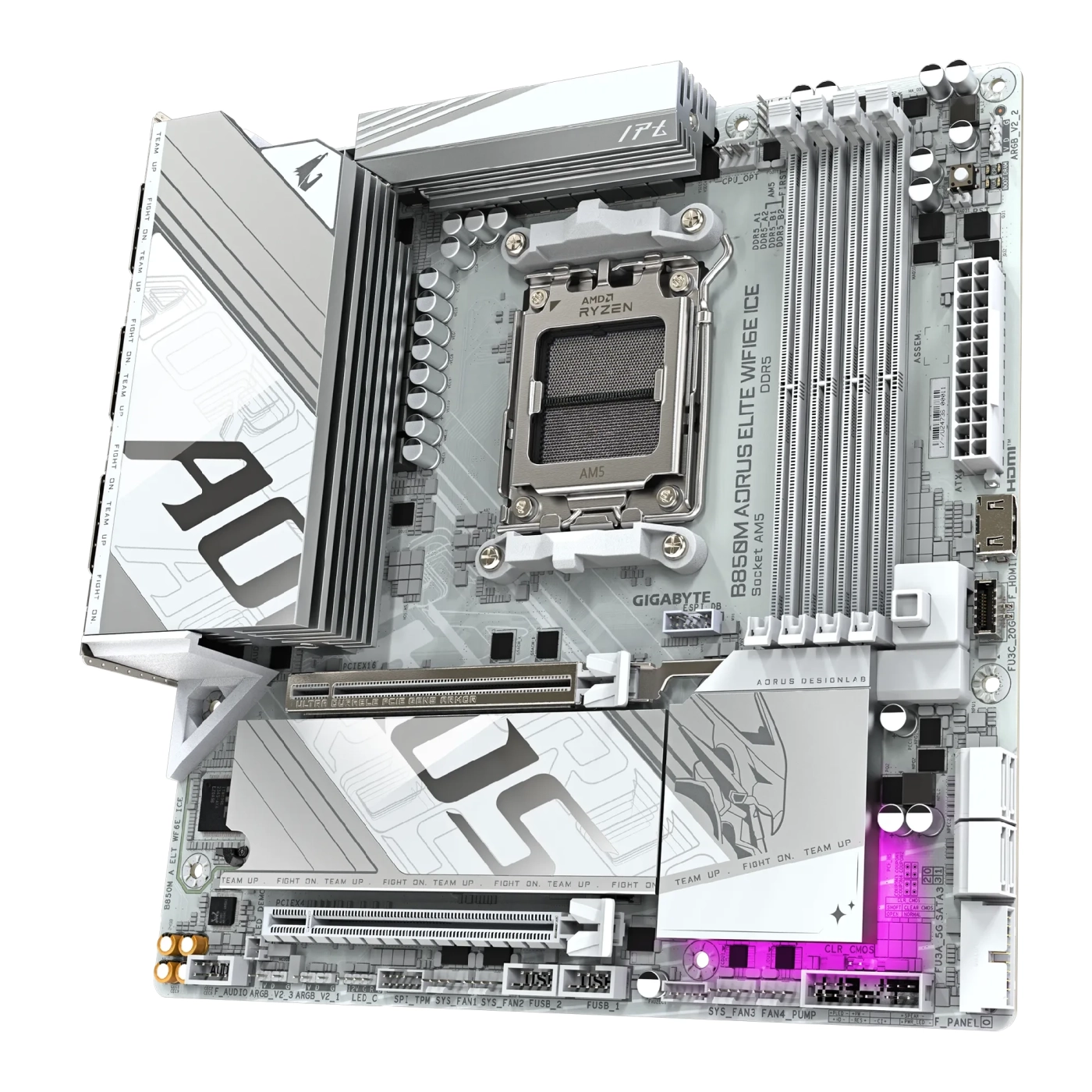 Купити Материнська плата GIGABYTE B850M A ELT WF6E ICE - фото 2