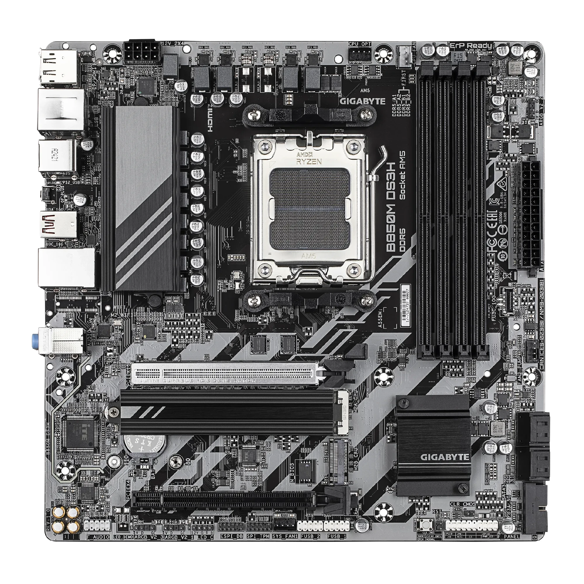 Купить Материнская плата GIGABYTE B850M DS3H - фото 2