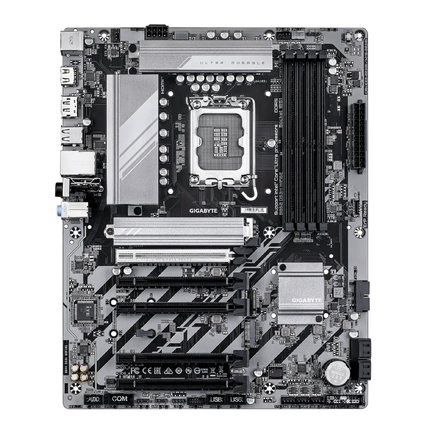 Купить Материнская плата GIGABYTE B860 DS3H WIFI6E - фото 2