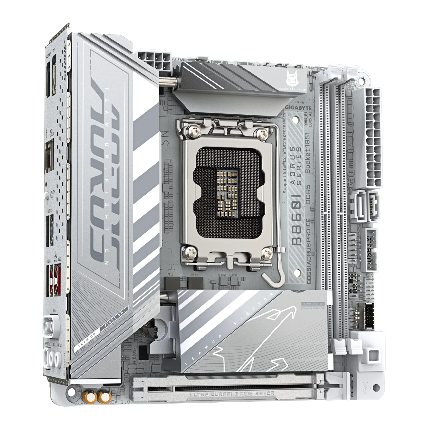 Купити Материнська плата GIGABYTE B860I AORUS PRO ICE - фото 1