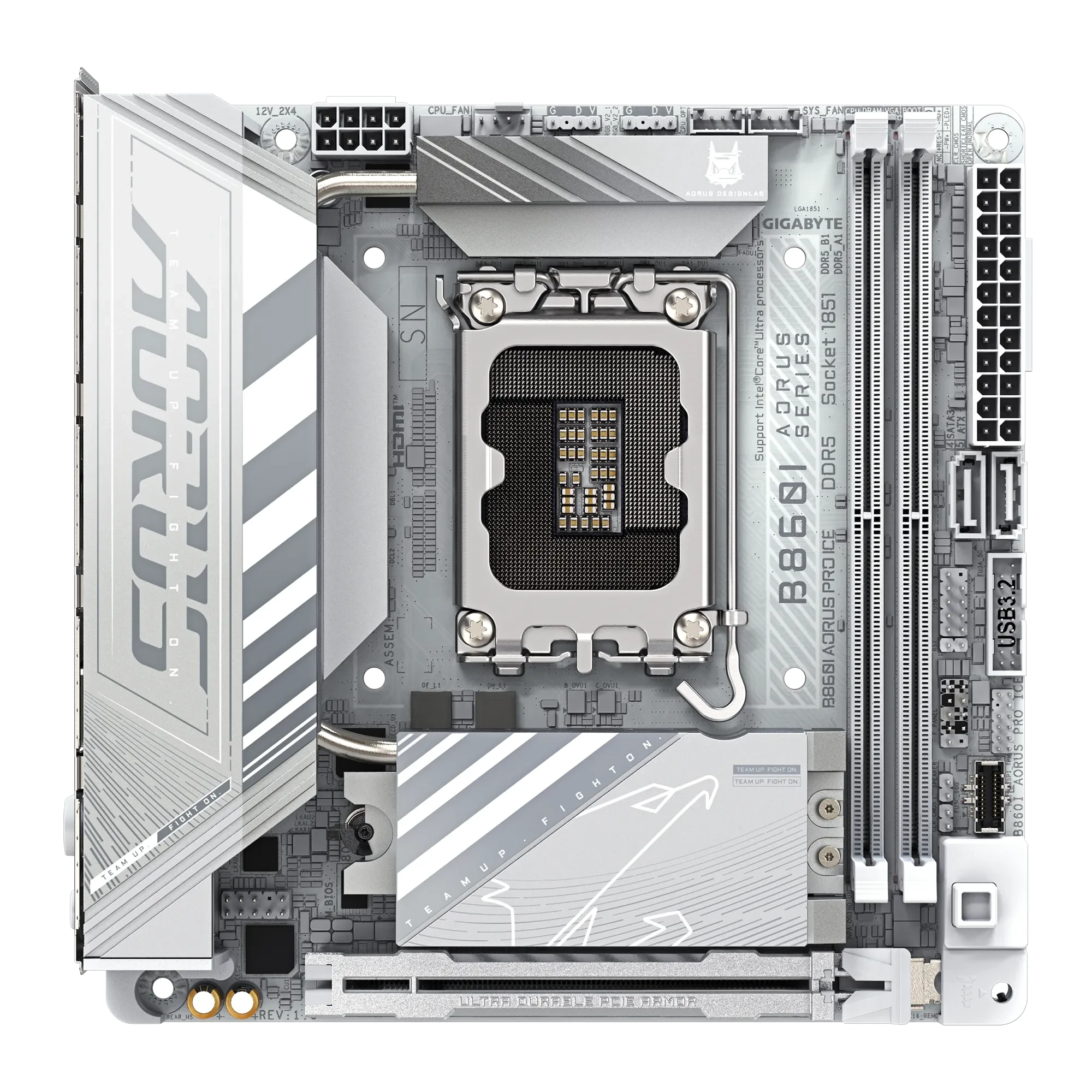 Купити Материнська плата GIGABYTE B860I AORUS PRO ICE - фото 2
